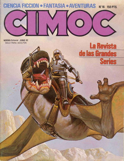 Cimoc (Norma, 1981 series)  #16 (junio 1982)