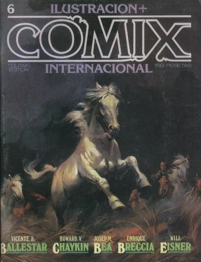 Ilustración + Comix Internacional  #6 (March 1980)
