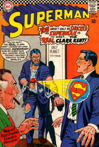 Superman (DC, 1939 series) #198 (July 1967)