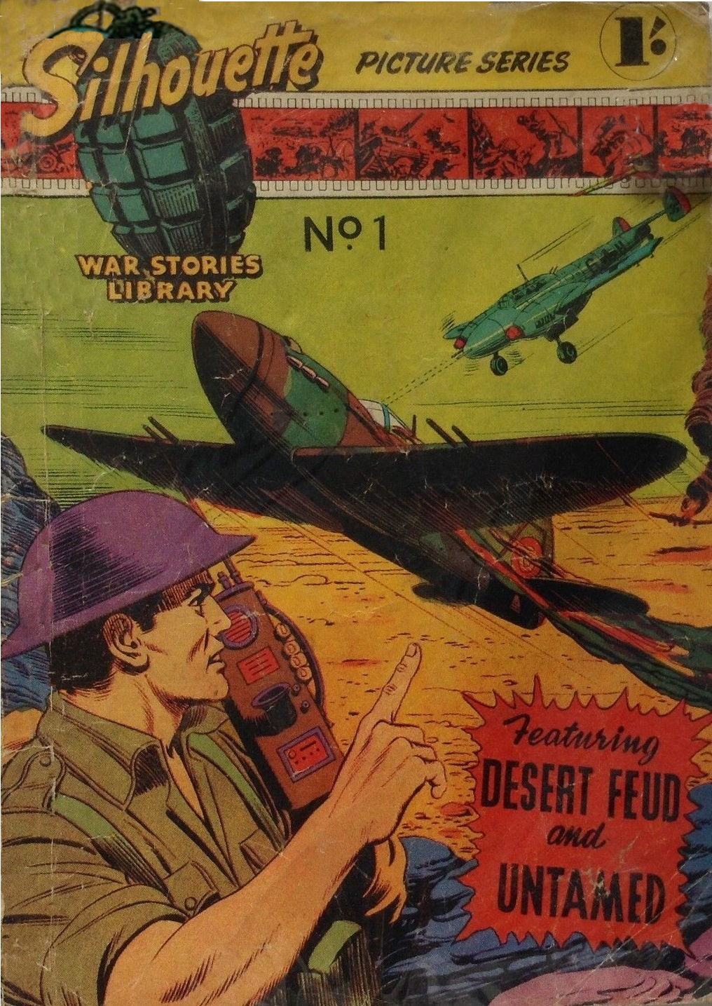 Silhouette War Stories Library (Reigate, 1961? series) #1 ([September 1959?])