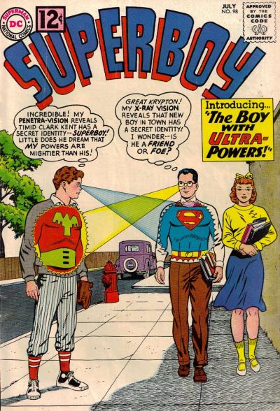 Superboy (DC, 1949 series) #98 (July 1962)