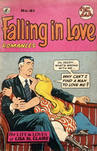Falling in Love Romances (Colour Comics) #61 (October 1970?)