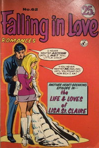 Falling in Love Romances  #62 ([December 1970?])