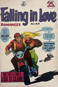 Falling in Love Romances (Colour Comics) #63 (February 1971?)