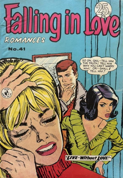 Falling in Love Romances  #41 ([June 1967?])