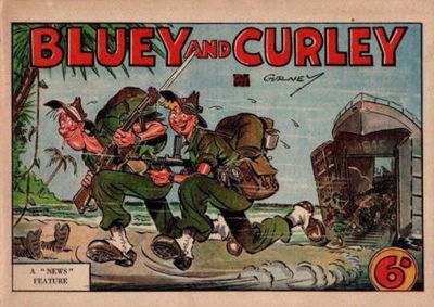 Bluey and Curley [News] ("Truth" and "Sportsman", 1942? series) #1945 October 1945