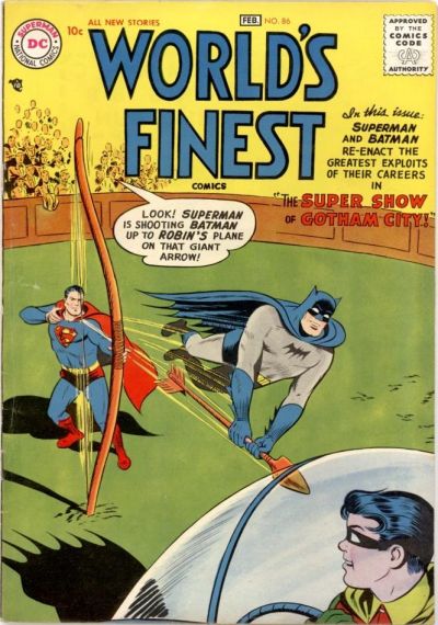 World's Finest Comics (DC, 1941 series) #86 (January-February 1957)