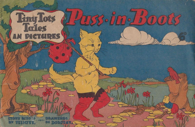 Tiny Tots Tales in Pictures (Lilliput, 1950? series)  — Puss in Boots ([January 1950?])