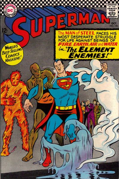 Superman (DC, 1939 series) #190 (October 1966)