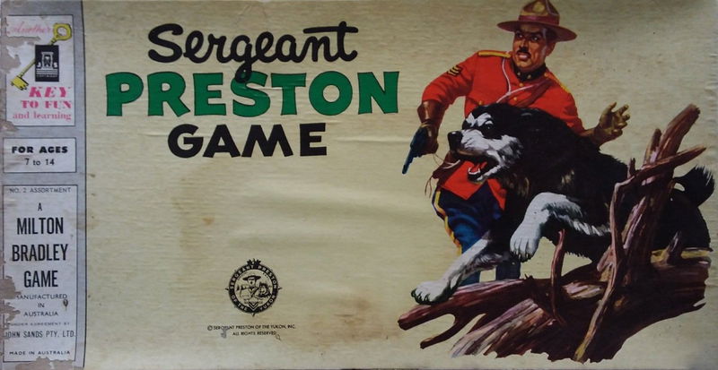 Sergeant Preston Game (John Sands, 1955?) #2 ([1955?])
