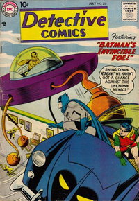 Detective Comics (DC, 1937 series)  #257 (July 1958) — Batman's Invincible Foe!