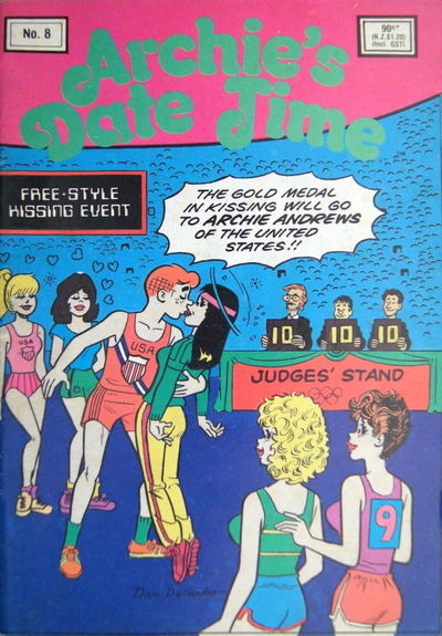 Archie's Date Time (Yaffa Publishing, 1980? series) #8 [1986?]