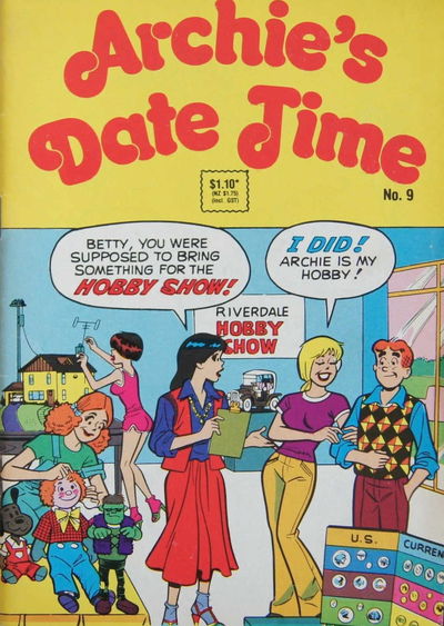 Archie's Date Time (Yaffa Publishing, 1980? series) #9 [September 1986?]