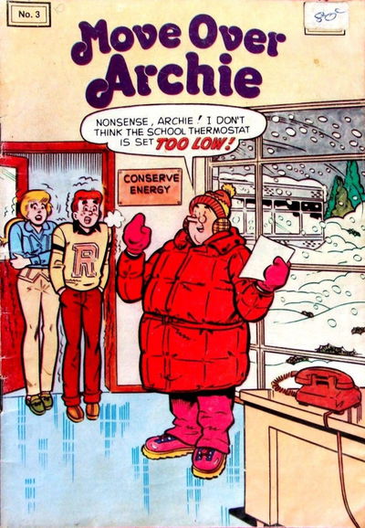 Move Over Archie (Yaffa, 1985? series) #3 [November 1985?]