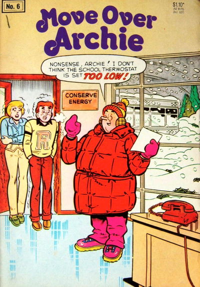 Move Over Archie (Yaffa, 1985? series) #6 1988