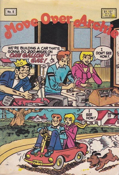 Move Over Archie (Yaffa, 1985? series) #8 [1990?]