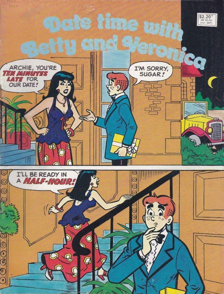 Date Time with Betty and Veronica (Yaffa, 1989)  (1989?)