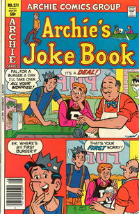 Archie's Joke Book Magazine (Archie, 1953 series)  #271 (August 1980) — Untitled