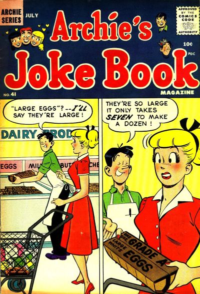 Archie's Joke Book Magazine (Archie, 1953? series) #41 (July 1959)