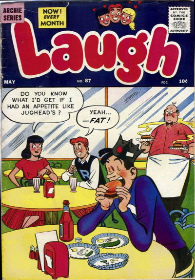 Laugh Comics (Archie, 1946? series) #87 May 1958