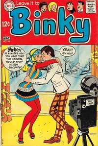 Leave it to Binky (DC, 1948 series)  #66 (April-May 1969) — "Binky!  15 minutes ago you said that the camera would snap in ten seconds!"