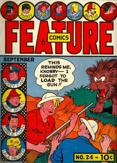 Feature Comics (Quality, 1939 series) #24 September 1939