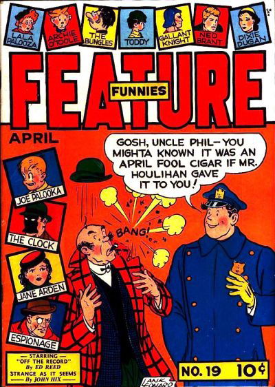 Feature Funnies (Quality, 1937 series) #19 April, 1939