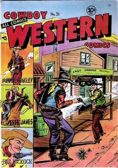 Cowboy Western Comics  #31 (February-March 1951)