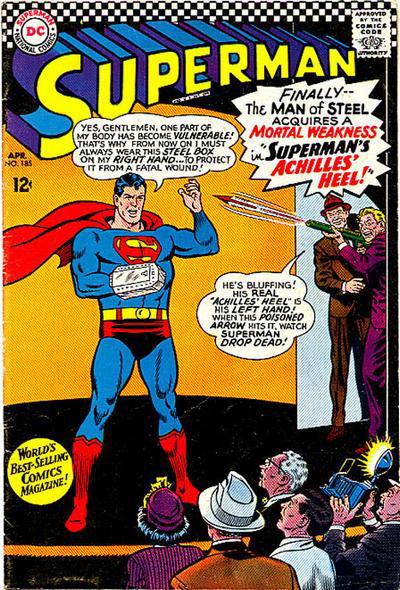 Superman (DC, 1939 series) #185 April 1966