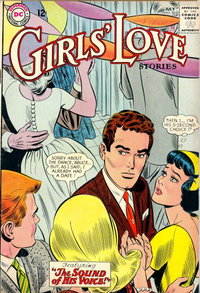 Girls' Love Stories (DC, 1949 series)  #96 (July 1963) — The Sound of His Voice!