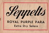 Wally and the Major [Advertiser] (Herald and Weekly Times, 1942 series) #5 — Seppelts Royal Purple Para (page 1)