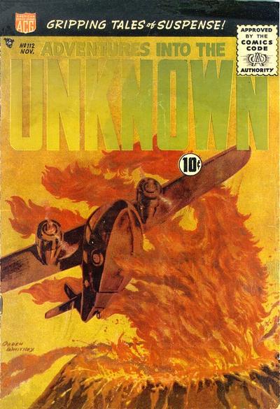 Adventures into the Unknown (ACG, 1948 series) #112 (November 1959)