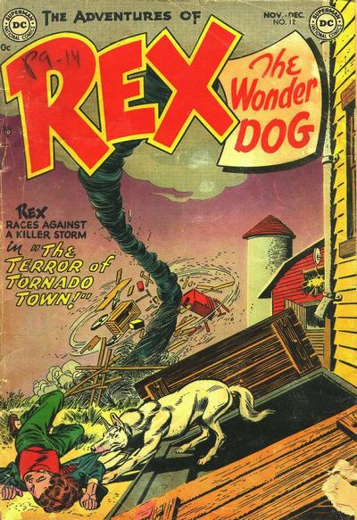 The Adventures of Rex the Wonder Dog (DC, 1952 series) #12 (November-December 1953)