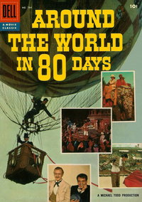 Four Color (Dell, 1942 series)  #784 (February 1957) — Around the World in 80 Days