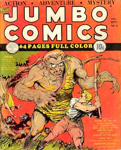 Jumbo Comics  #9 (August-September 1939)
