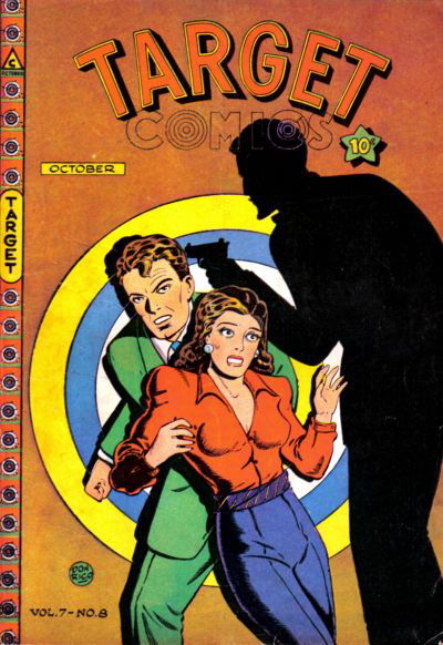 Target Comics (Novelty Press, 1940 series) v7#8 [74] (October 1946)