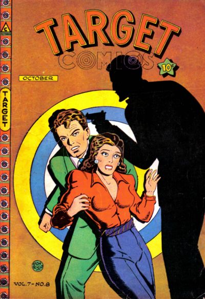 Target Comics (Novelty Press, 1940 series) v7#8 [74] (October 1946)