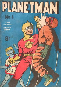 Planetman (Frew, 1953 series) #1 [December 1951?]