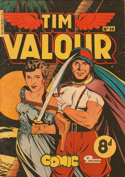 Tim Valour Comic (Edwards, 1948 series) #38 ([June 1952?])