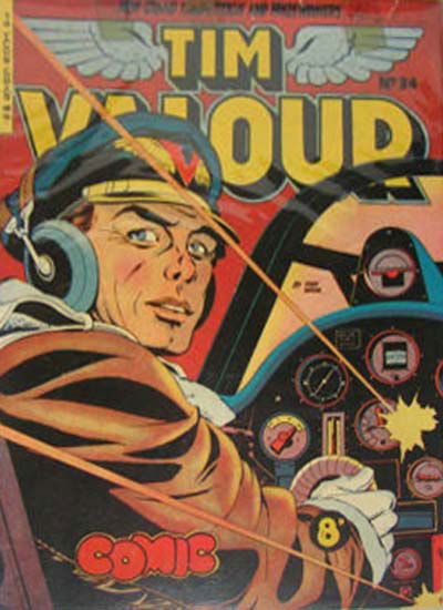 Tim Valour Comic (Edwards, 1948 series) #34 ([February 1951?])