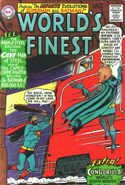 World's Finest Comics (DC, 1941 series) #151 (August 1965)