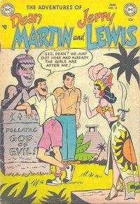 The Adventures of Dean Martin & Jerry Lewis (DC, 1952 series)  #10 (January 1954) — Untitled
