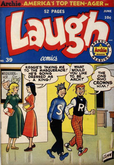 Laugh Comics (Archie, 1946? series) #39 June 1950