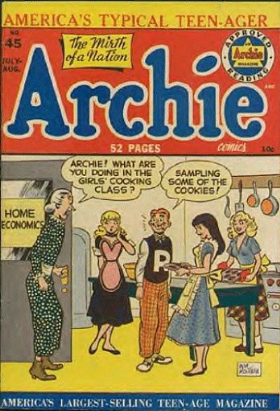 Archie Comics (Archie, 1942 series) #45 July-August 1950