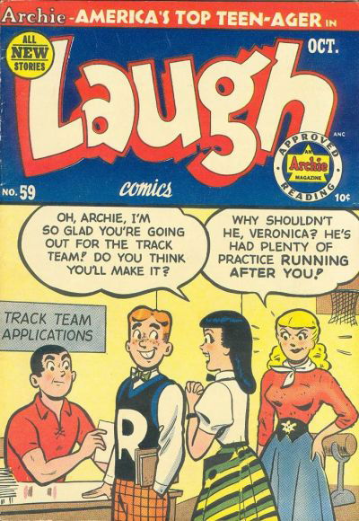 Laugh Comics (Archie, 1946? series) #59 October 1953