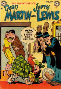 The Adventures of Dean Martin & Jerry Lewis (DC, 1952 series)  #8 (September-October 1953)
