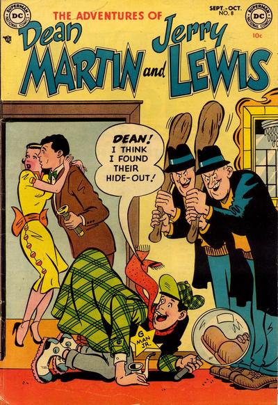 The Adventures of Dean Martin & Jerry Lewis  #8 (September-October 1953)
