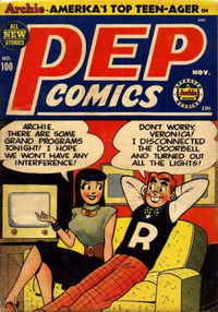 Pep Comics (Archie, 1940 series) #100 November 1953