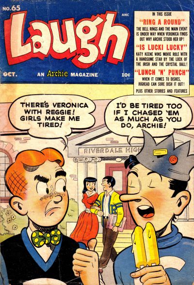 Laugh Comics (Archie, 1946? series) #65 (October 1954)
