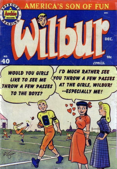 Wilbur Comics (Archie, 1944 series) #40 (October 2018)